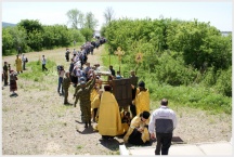 Крестный ход вокруг города Хабаровска. Начало пути (31 мая 2010 года)