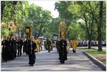Крестный ход вокруг города Хабаровска. Начало пути (31 мая 2010 года)
