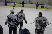 Встреча студентов семинарии с  известным хоккеистом Александром Могильным <br>в ледовом дворце «Платинум Арена» (22 января 2010 года)