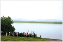 Памятный сплав. Село Сусанино. Курорт &laquo;Анненские воды&raquo; (18 июня 2008 года)